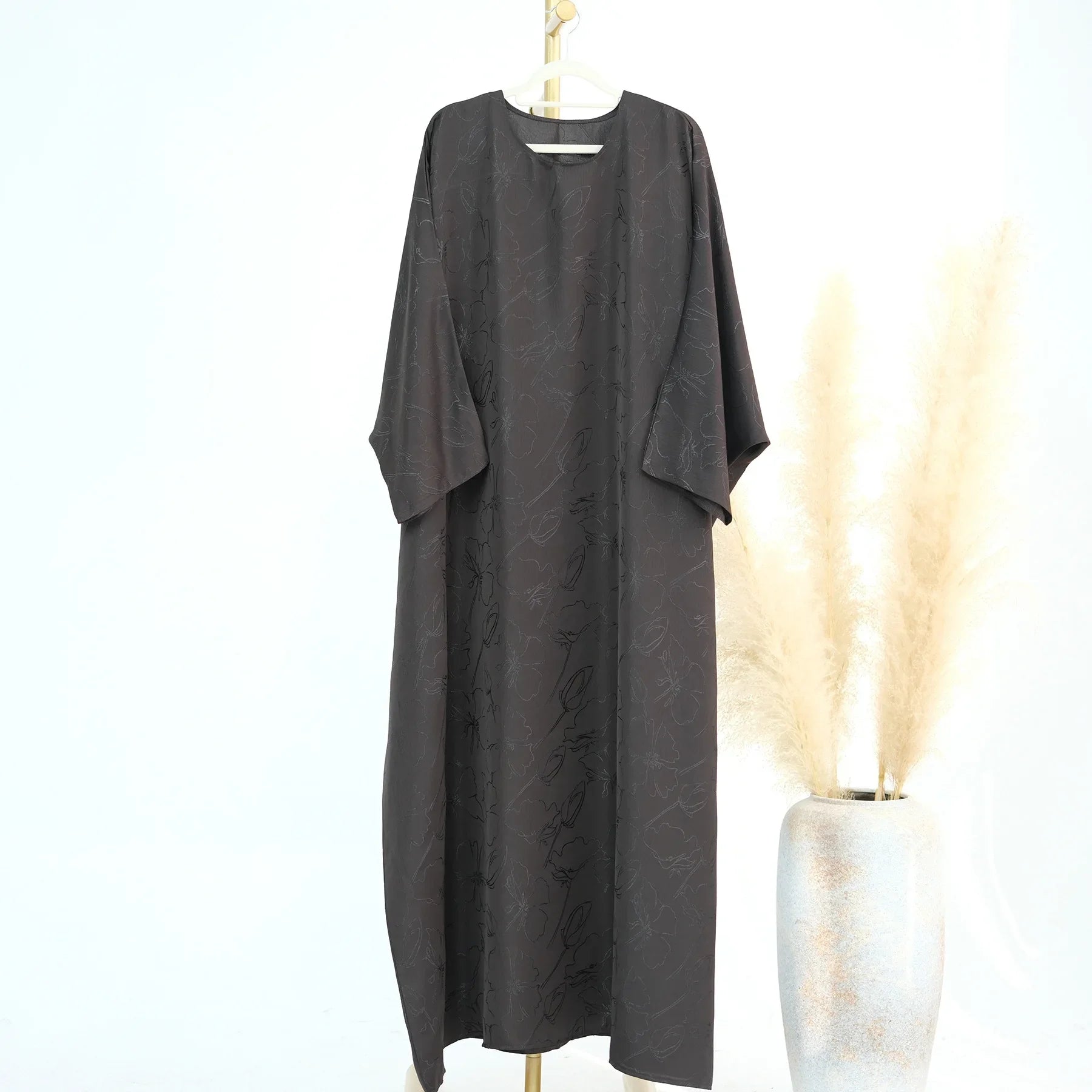 Conjuntos de ropa musulmana de lujo de 2 piezas para mujer, vestido Abaya Hijab de Ramadán de Dubái, caftán de fiesta islámica, vestido elegante turco 2025