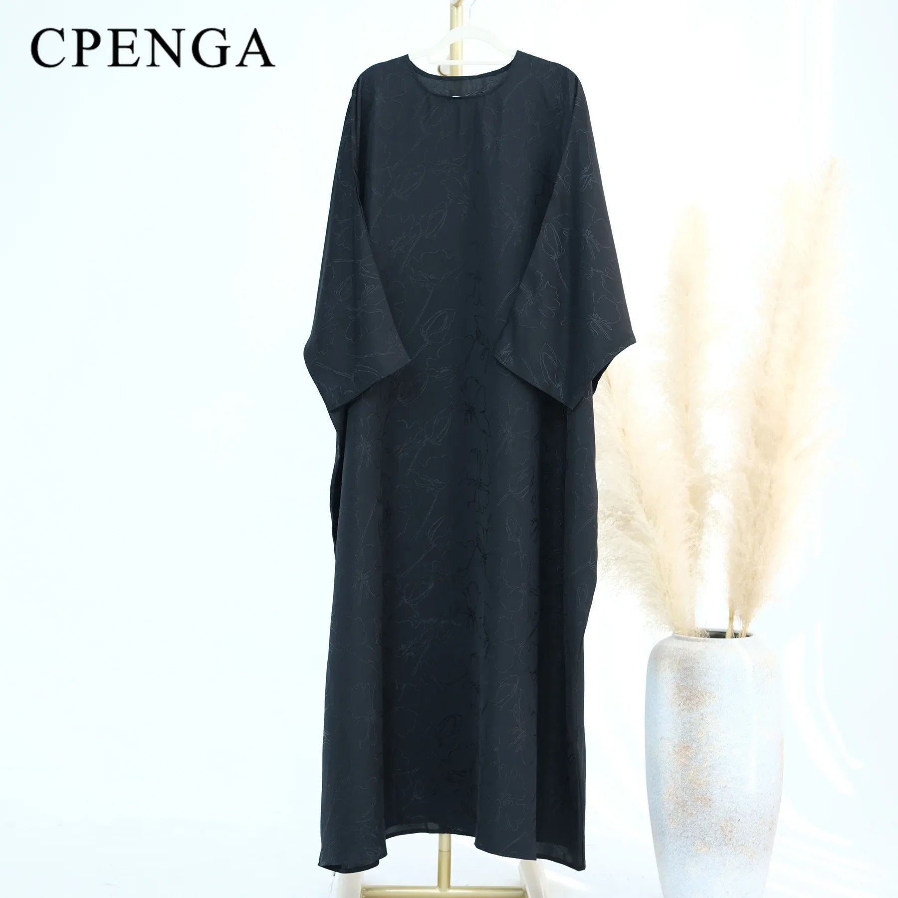 Conjuntos de ropa musulmana de lujo de 2 piezas para mujer, vestido Abaya Hijab de Ramadán de Dubái, caftán de fiesta islámica, vestido elegante turco 2025