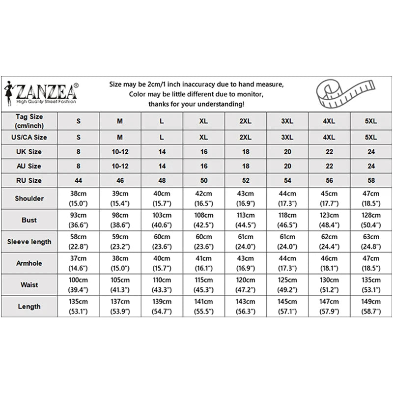 ZANZEA Vestido Maxi Musulmán Modesto, Hijabs, Vestidos Largos Holgados con Cuello Redondo y Manga Larga para Mujer, Abaya de Ramadán, Tallas hasta 3XL